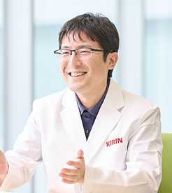 ヘルスサイエンス研究所 素材研究担当 森安 一樹