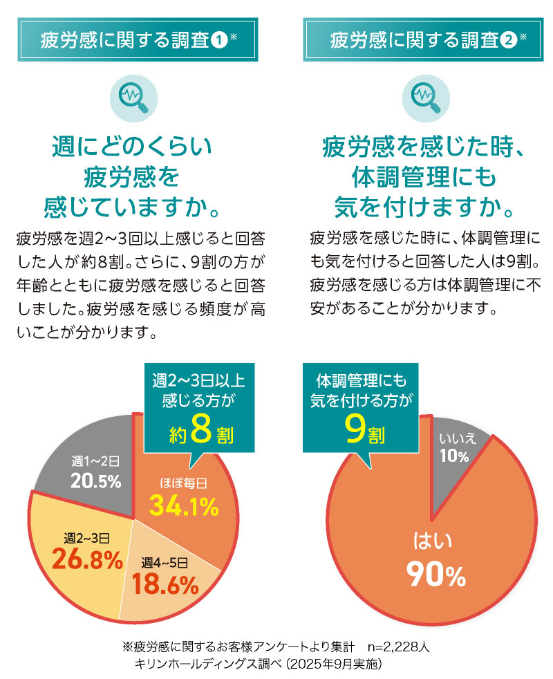 疲労感に関する調査