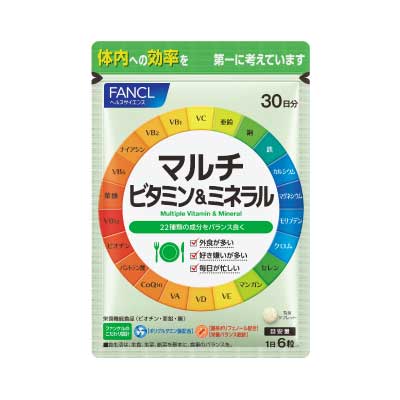 FANCL マルチビタミン＆ミネラル単品